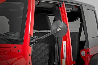 Round Trail Mirror | Jeep Wrangler JK/Wrangler Unlimited  (2007-2018) | 10519A