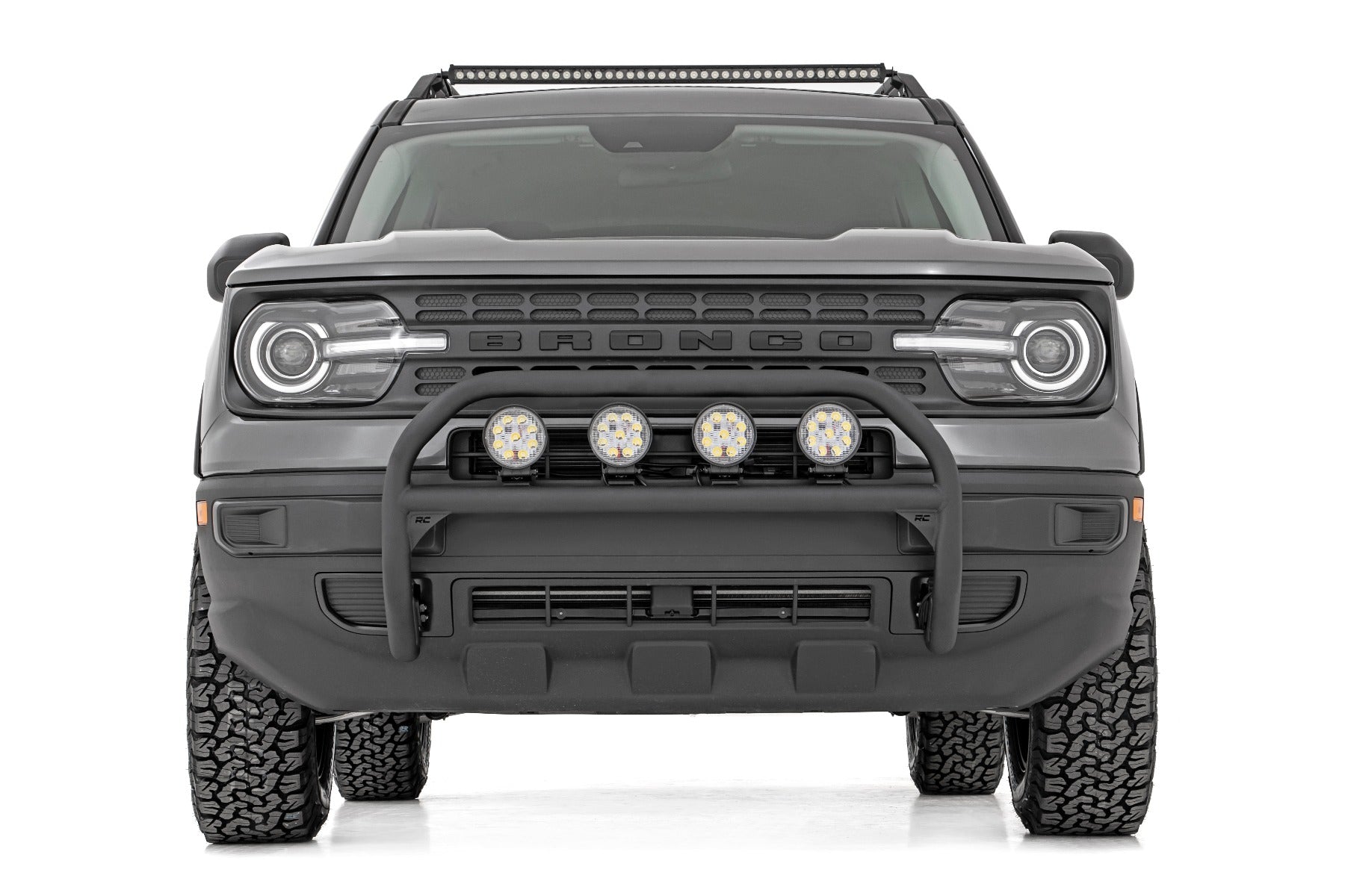 Nudge Bar | 4 Inch Round Led (x4) | Ford Bronco Sport 4WD (2021-2025) | 51044