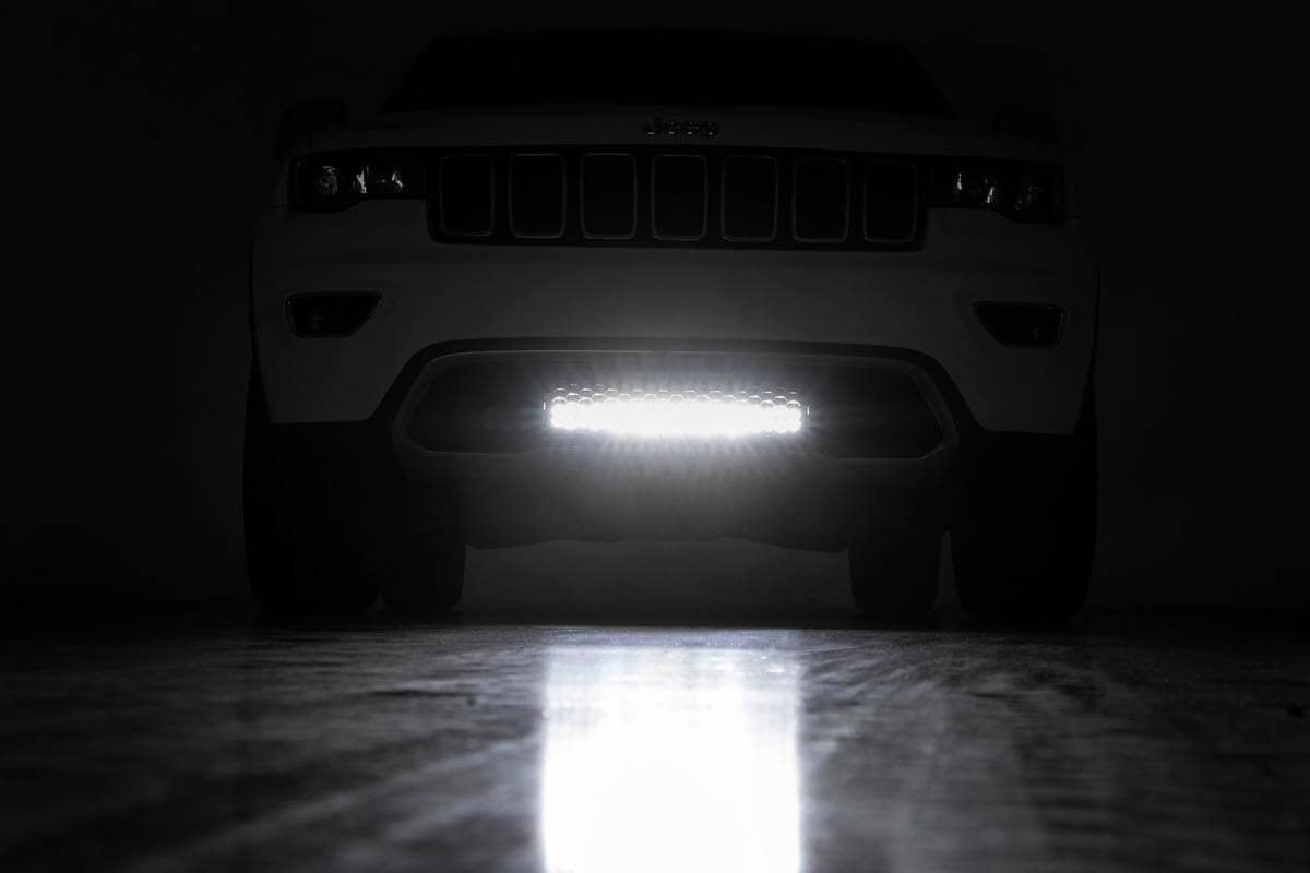 LED Light Kit | Bumper Mount | 20" Black Dual Row | Jeep Grand Cherokee WK2 (11-20) | 70773
