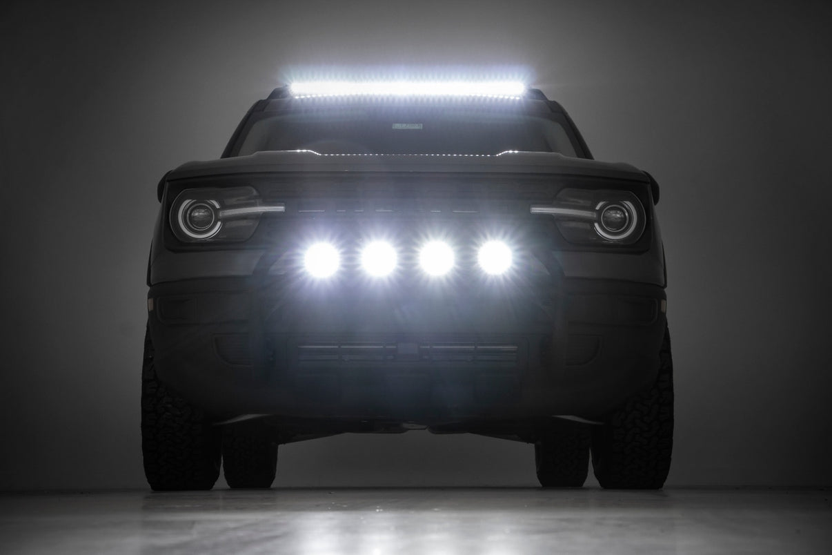 Nudge Bar | 20 Inch Black Single Row LED | Ford Bronco Sport 4WD (2021-2025) | 51041