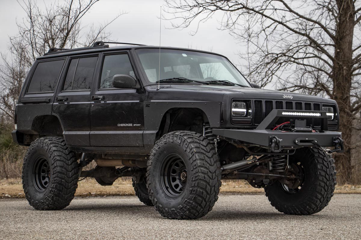 Lower Door Armor | 4 Door | Jeep Cherokee XJ 2WD/4WD (1984-2001) | 10582