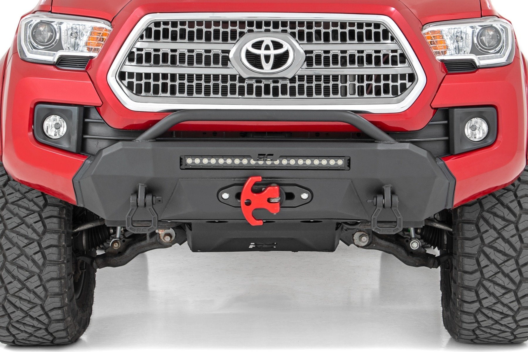 Front Bumper | Hybrid | 9500-Lb Pro Series Winch | Synthetic Rope | Toyota Tacoma (16-23) | 10714