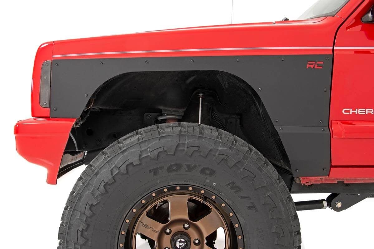 Fender & Quarter Panel Armor | Front | Combo | Jeep Cherokee XJ (84-96) | 10577