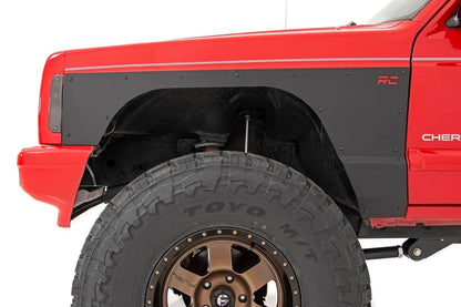 Fender & Quarter Panel Armor | Front | Combo | Jeep Cherokee XJ (97-01) | 10577_A