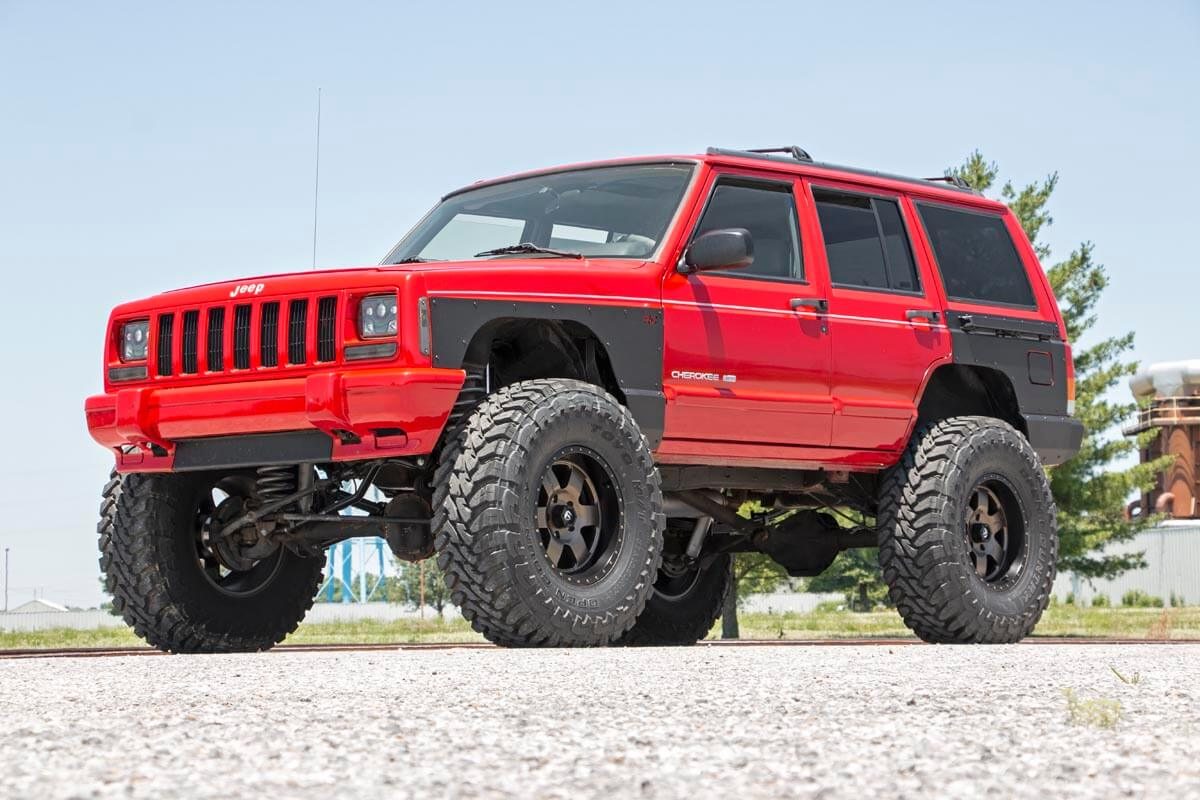 Fender & Quarter Panel Armor | Front | Combo | Jeep Cherokee XJ (84-96) | 10577