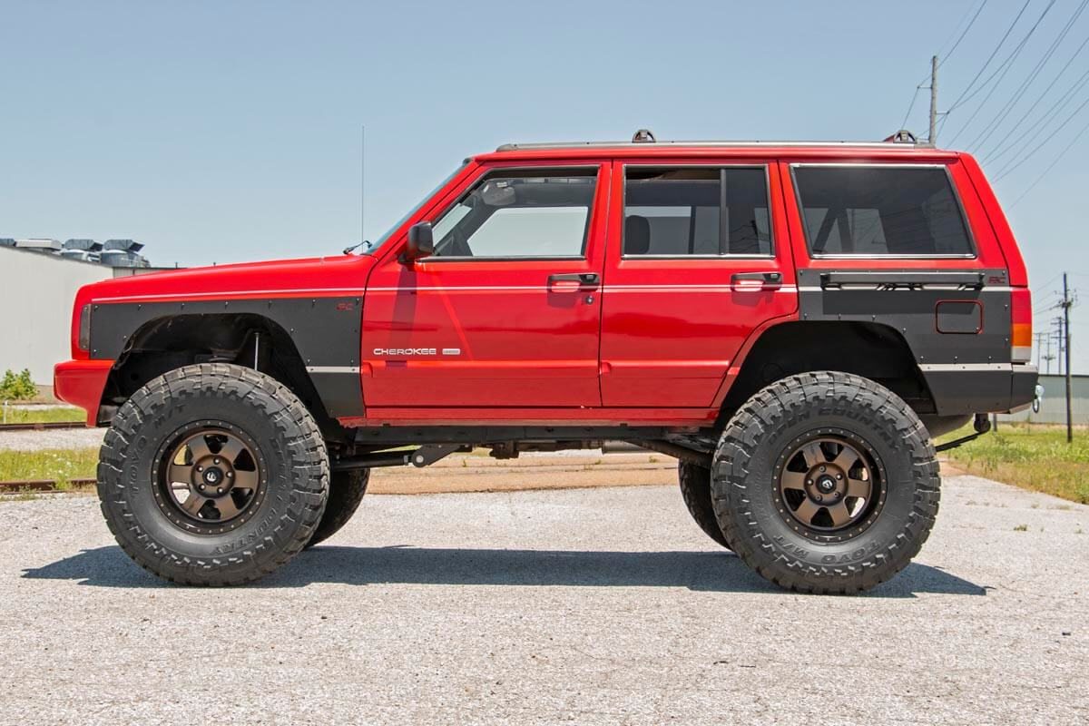 Fender & Quarter Panel Armor | Front | Combo | Jeep Cherokee XJ (84-96) | 10577