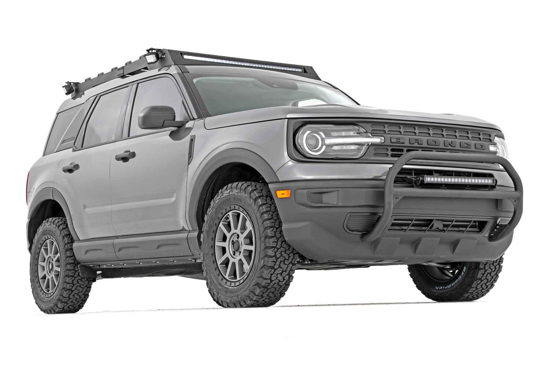 Nudge Bar | 20 Inch BLK DRL Single Row LED | Ford Bronco Sport 4WD (21-25) | 51042