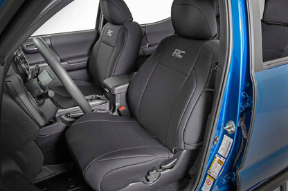 Seat Covers | FR & RR | Double Cab | Toyota Tacoma 2WD/4WD (2016-2023) | 91031