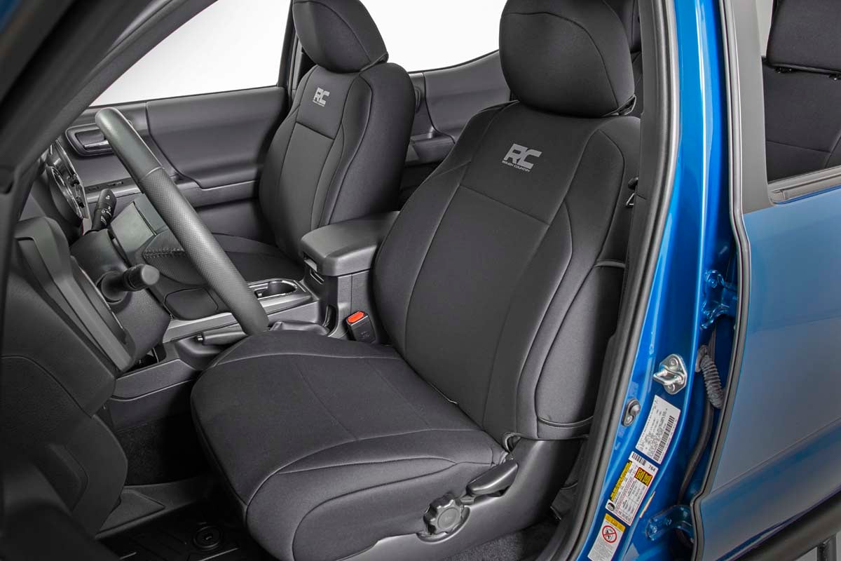 Seat Covers | Front | Double Cab | Toyota Tacoma 2WD/4WD (2016-2023) | 91030