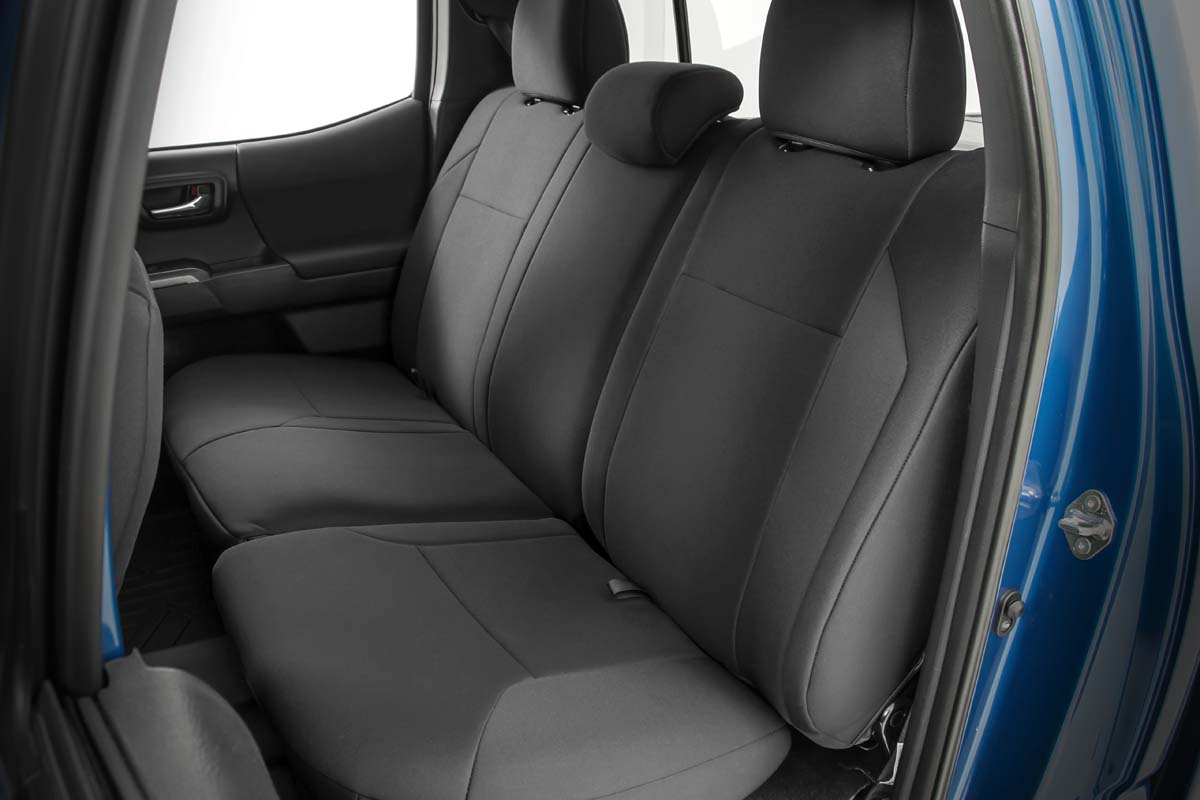Seat Covers | FR & RR | Double Cab | Toyota Tacoma 2WD/4WD (2016-2023) | 91031