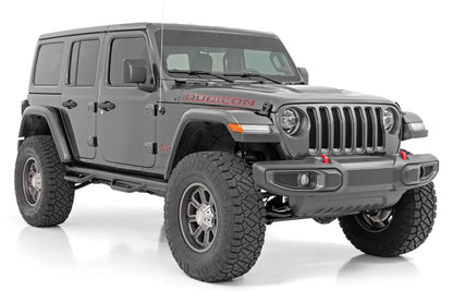 Rough Country | 3.5 Inch Lift Kit | Adj Lower | FR D/S | M1 | Jeep Wrangler Unlimited (24-26) | 91640