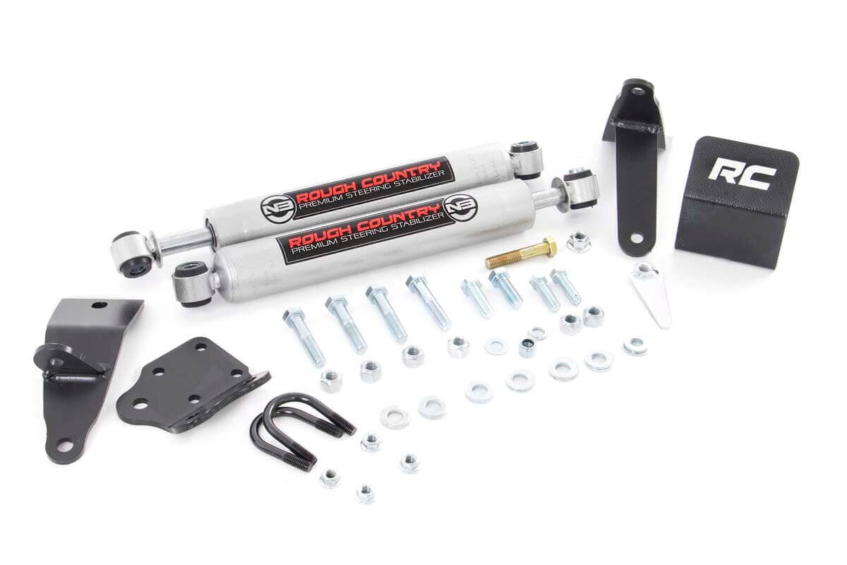 N3 Steering Stabilizer | Dual | 2-8 Inch Lift | Ram 2500 (10-13)/3500 (10-12)  | 8749530