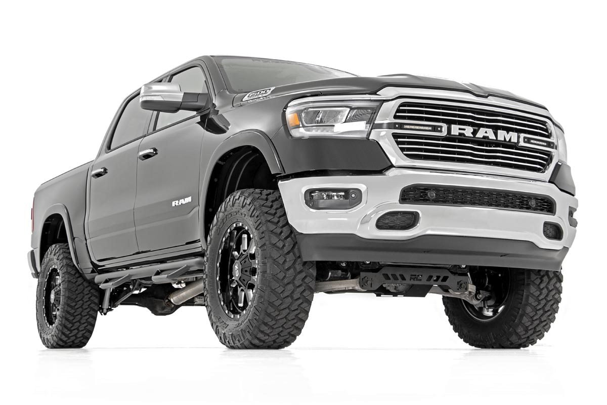 Dual 6in LED Grille Kit | Chrome Slimline | Ram 1500 2WD/4WD (2019-2024) | 70784