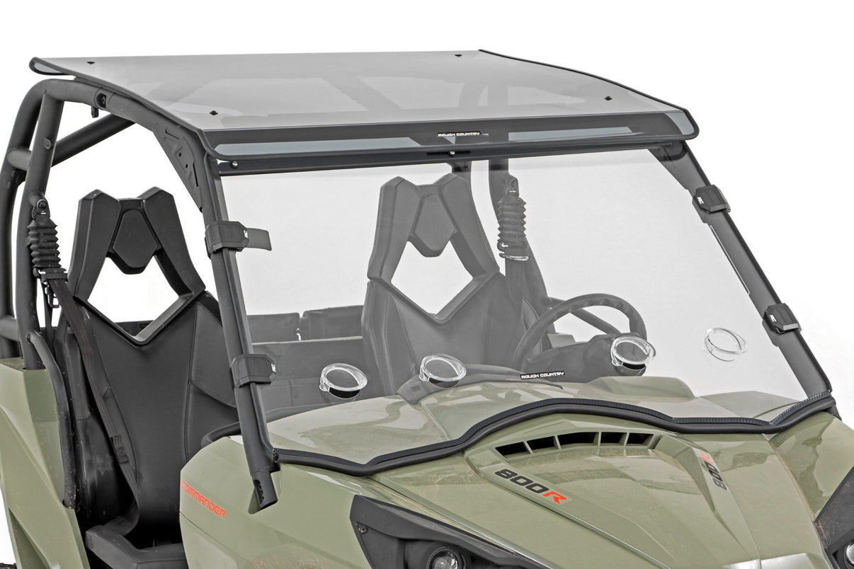 Vented Full Windshield | Scratch Resistant | Can-Am Commander Max 1000  | 98212030