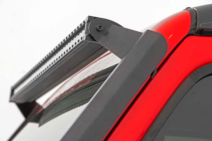 LED Light Kit | Windshield Mount | 50" BLK Dual Row | Jeep Gladiator JT/Wrangler JL (18-25) | 70069