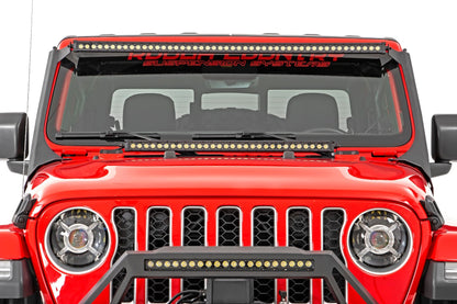 Rough Country | 9 Inch LED Headlights | DOT Approved | Jeep Gladiator JT/Wrangler JL (18-26) | RCH5100
