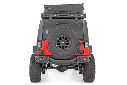 Rear Bumper | Tubular | Jeep Wrangler JK/Wrangler Unlimited  (2007-2018) | 10649