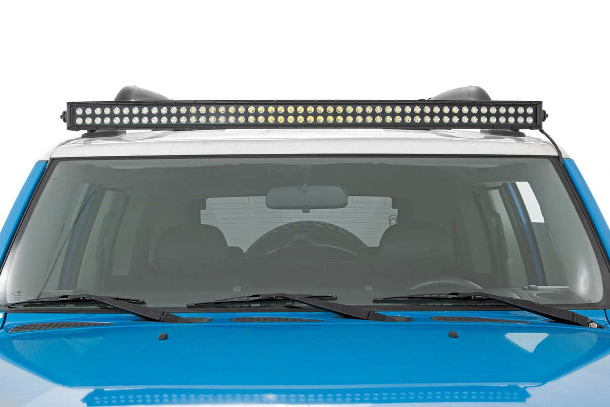 50 Inch Black Series LED Light Bar | Curved | Dual Row | Cool White DRL | 72950BD