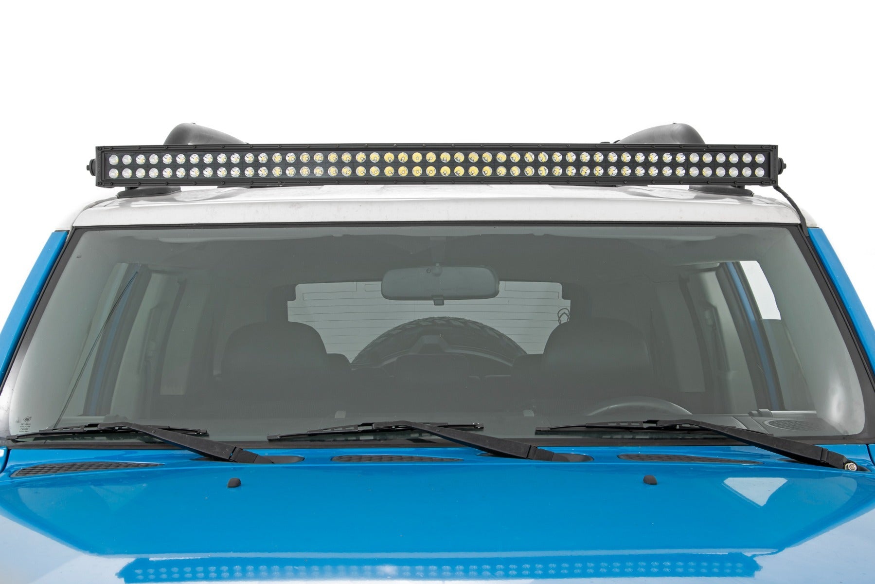 50 Inch Black Series LED Light Bar | Curved | Dual Row | Cool White DRL | 72950BD