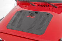 Hood Louver with RC Logo | Jeep Wrangler JK/Wrangler Unlimited  (2007-2018) | 10527