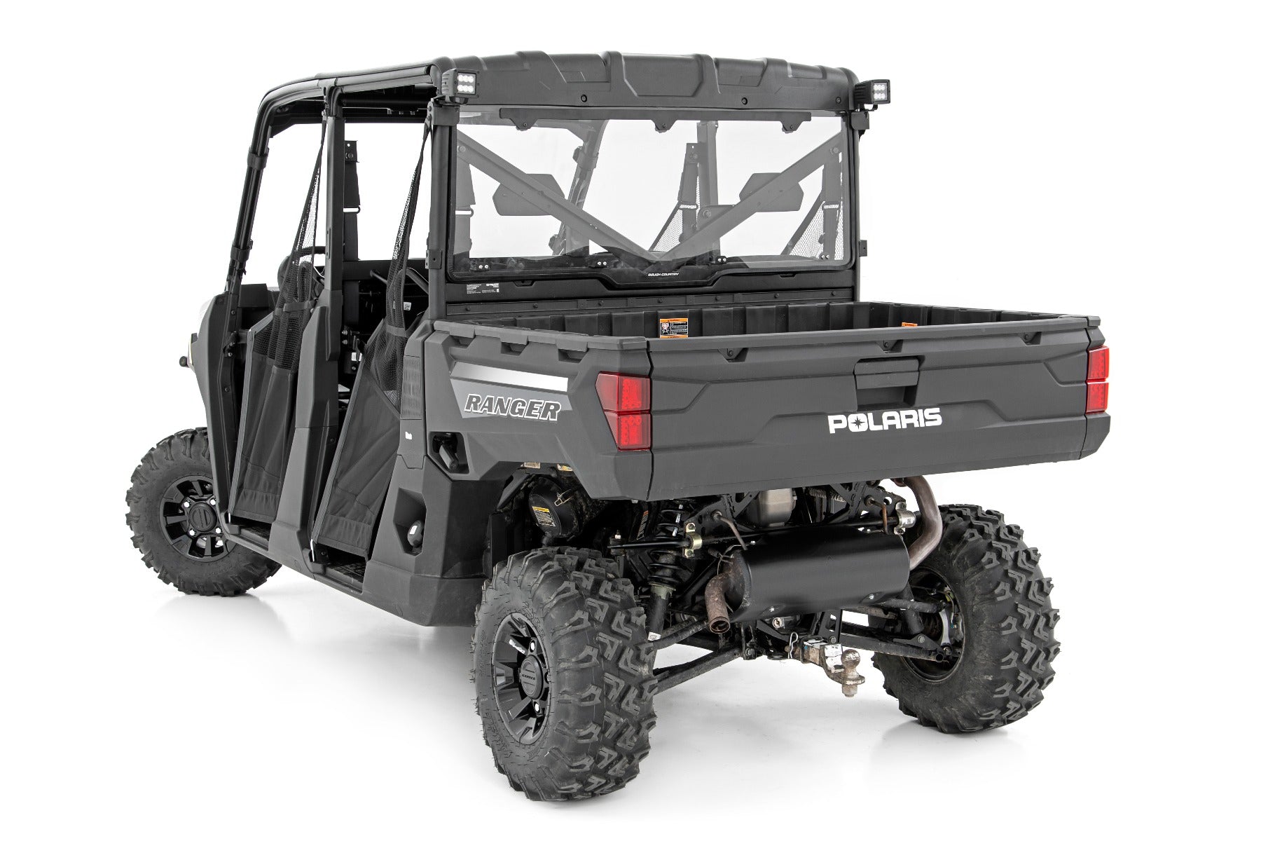 LED Light Kit | Rear Mount | 2" Black Pair | Flood | Polaris Ranger XP 1000  | 93083