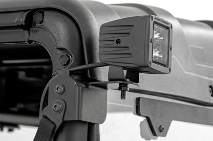 LED Light Kit | Rear Mount | 2" Black Pair | Flood | Polaris Ranger XP 1000  | 93083
