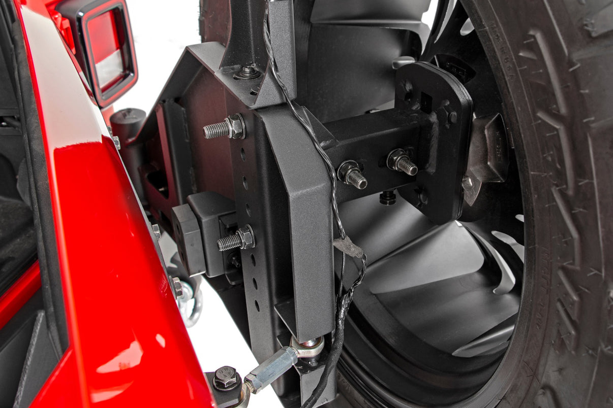 Rear Bumper | Trail | Tire Carrier | Jeep Wrangler JL (21-24)/Wrangler Unlimited (18-25)  | 10598