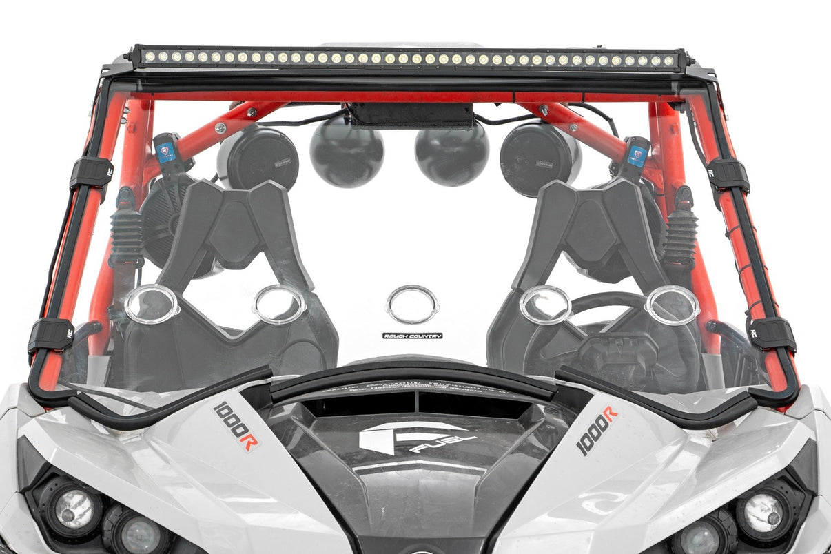 LED Light Kit | Front Mount | 40" Black Dual Row | White DRL | Can-Am Commander Max 1000  | 97038