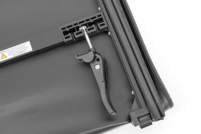 Rough Country | Soft Tri-Fold Bed Cover | 4'6" Bed | Ford Maverick 2WD/4WD (2022-2026) | 41534600A