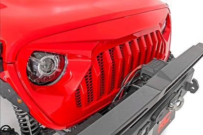 Replacement Grille | Angry Eyes | Jeep Gladiator JT/Wrangler JL 4WD (18-25) | 10496
