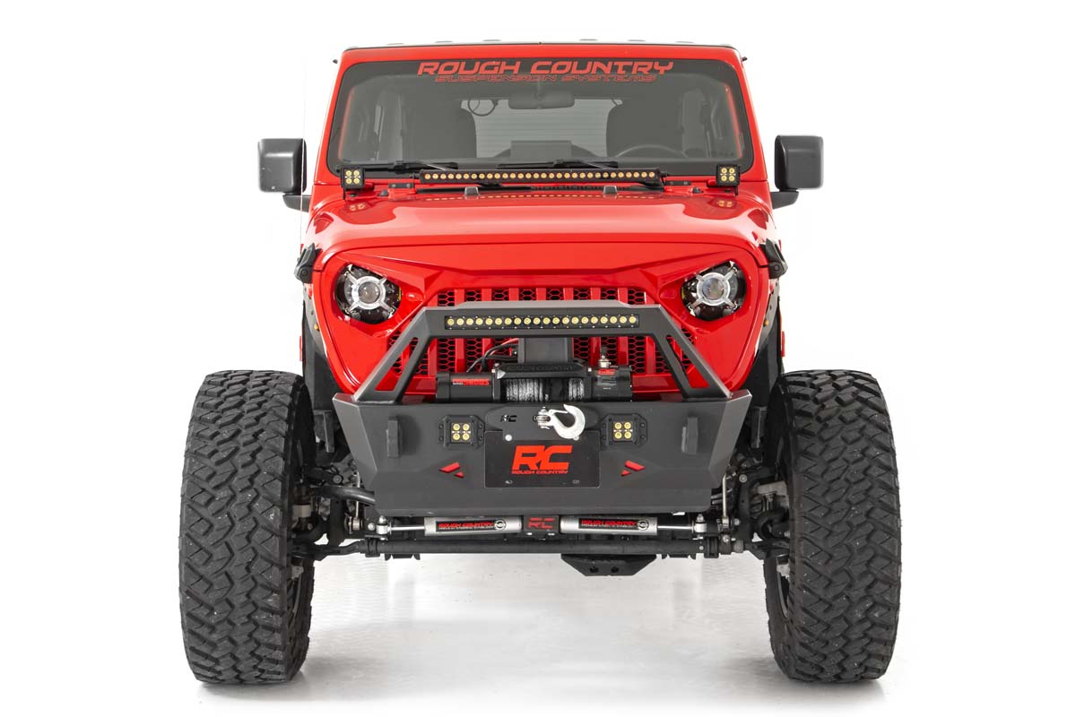 Replacement Grille | Angry Eyes | Jeep Gladiator JT/Wrangler JL 4WD (18-25) | 10496