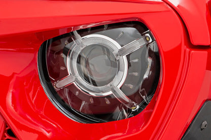Rough Country | 9 Inch LED Headlights | DOT Approved | Jeep Gladiator JT/Wrangler JL (18-26) | RCH5100