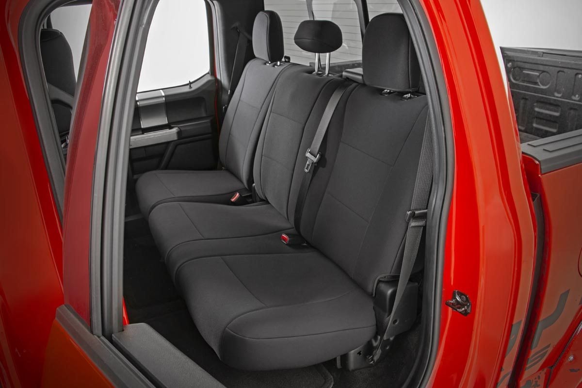 Seat Covers | FR Bench and RR Bench | Ford F-150/Lightning/F-250/F-350  (15-25) | 91067