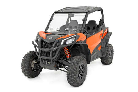 Rough Country | Vented Full Windshield | Scratch Resistant | Can-Am Maverick Sport 1000R | 98201930