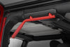 Grab Handles | Steel | FR & RR | Red | Jeep Wrangler JK/Wrangler Unlimited (07-18) | 6503RED