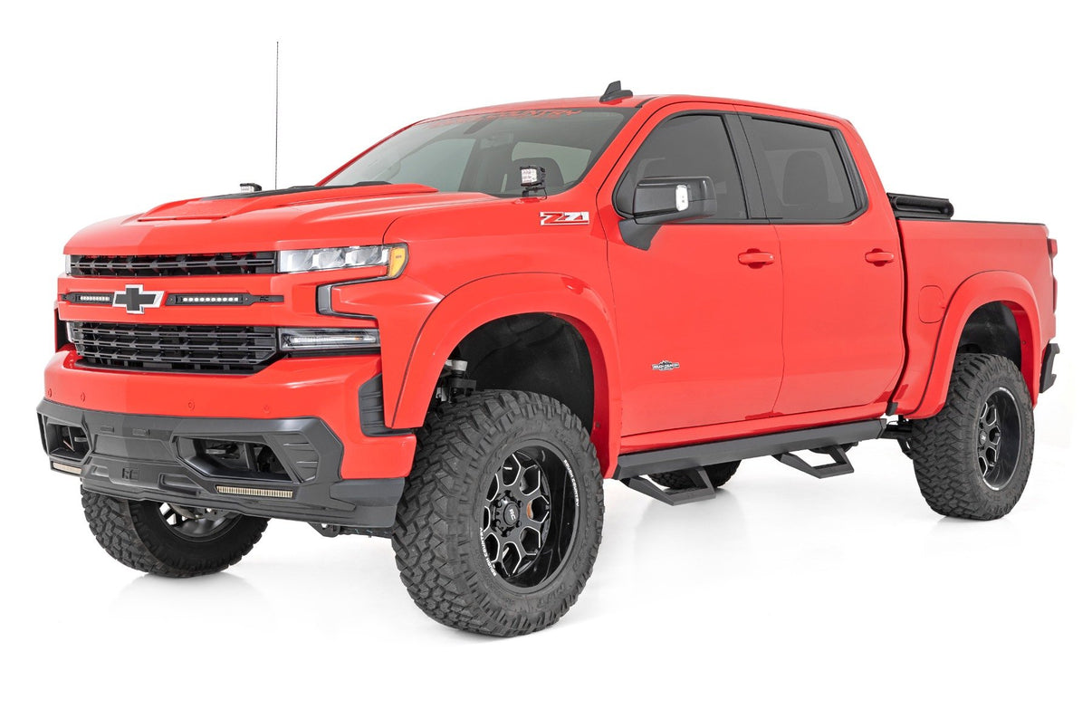 SRX2 Adj Aluminum Step | Crew Cab | Chevy/GMC 1500/2500HD (19-25 & Classic) | 11003A