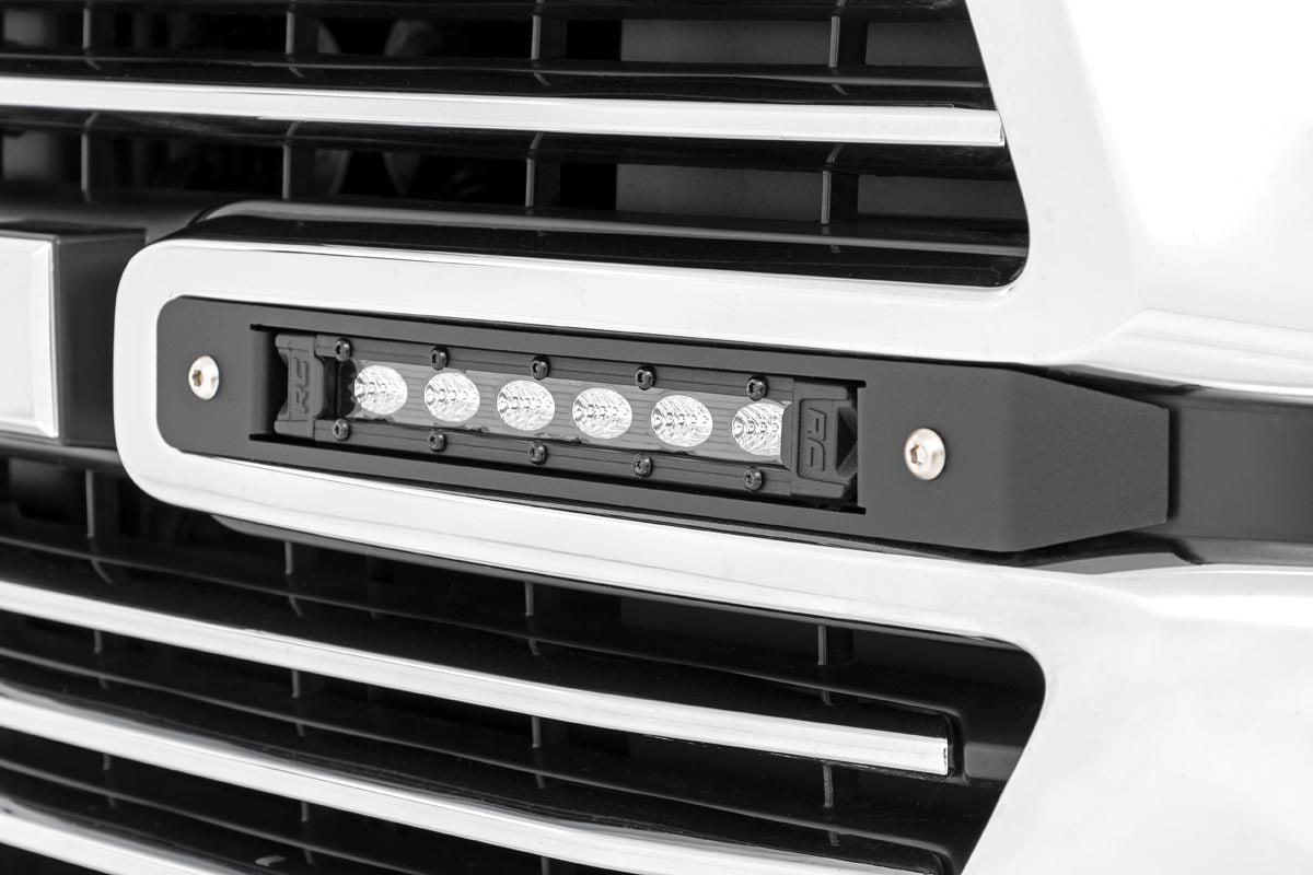 Dual 6in LED Grille Kit | Black Slimline | Ram 1500 2WD/4WD (2019-2024) | 70783