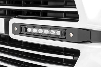 Dual 6in LED Grille Kit | Black Slimline | Ram 1500 2WD/4WD (2019-2024) | 70783