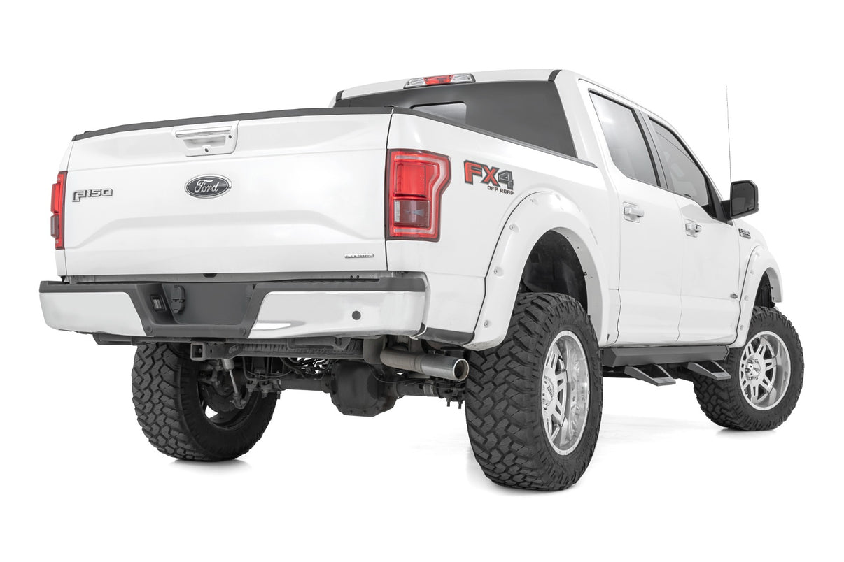 SRX2 Adj Aluminum Step | Crew Cab | Ford F-150/Lightning/F-250/F-350/Raptor (15-25) | 51008A