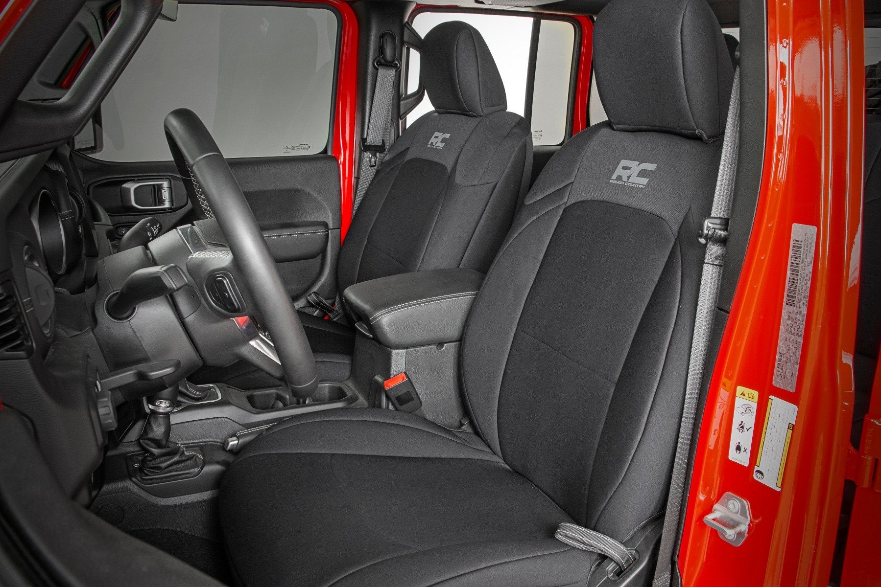 Seat Covers | Front and RR No Cup Holder | Jeep Gladiator JT 4WD (2020-2025) | 91034