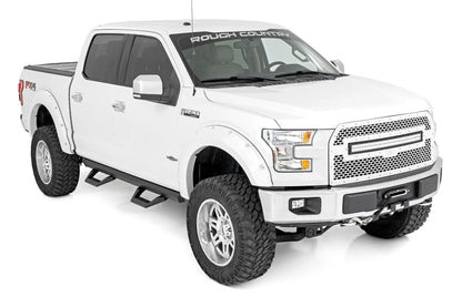 SRX2 Adj Aluminum Step | Crew Cab | Ford F-150/Lightning/F-250/F-350/Raptor (15-25) | 51008A