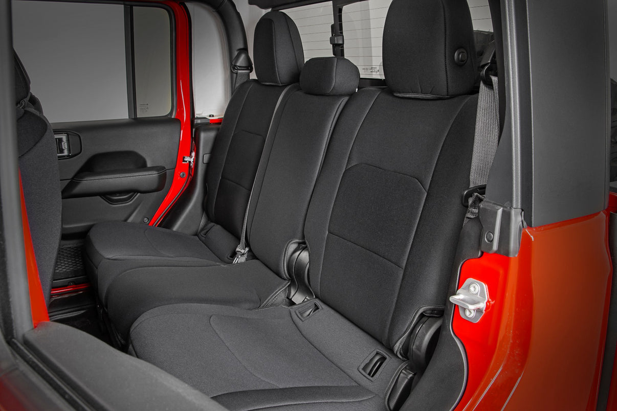 Seat Covers | Front and RR No Cup Holder | Jeep Gladiator JT 4WD (2020-2025) | 91034
