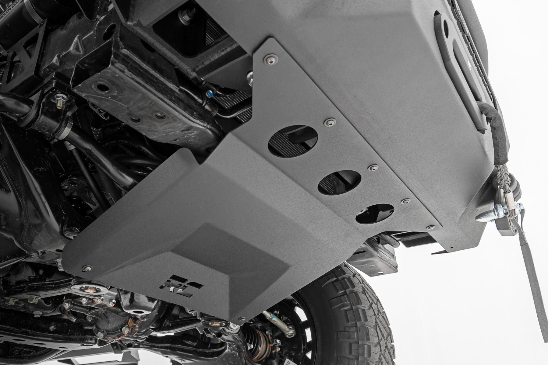 Front Bumper | High Clearance | 12000-Lb Pro Series Winch | Synthetic Rope Toyota Tacoma 4WD (16-23) | 10717