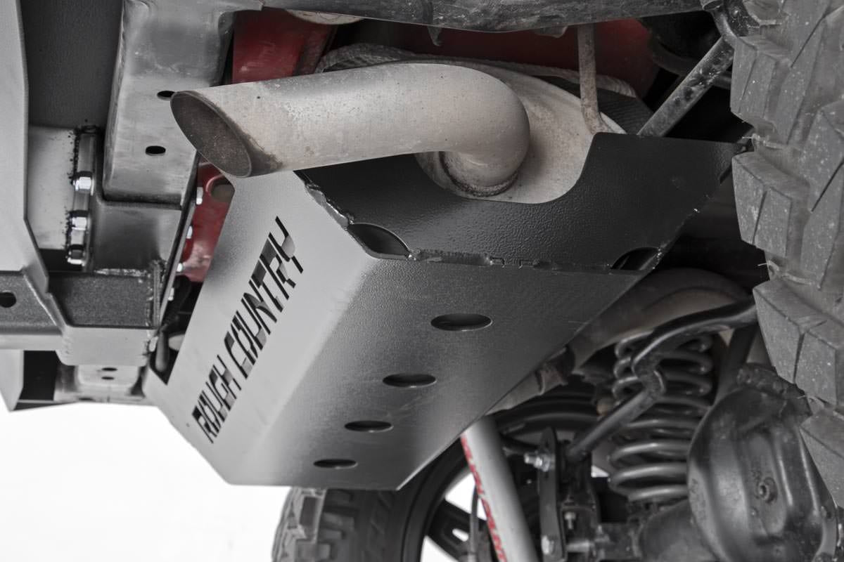 Muffler Skid Plate | Jeep Wrangler JK/Wrangler Unlimited  (2007-2018) | 779