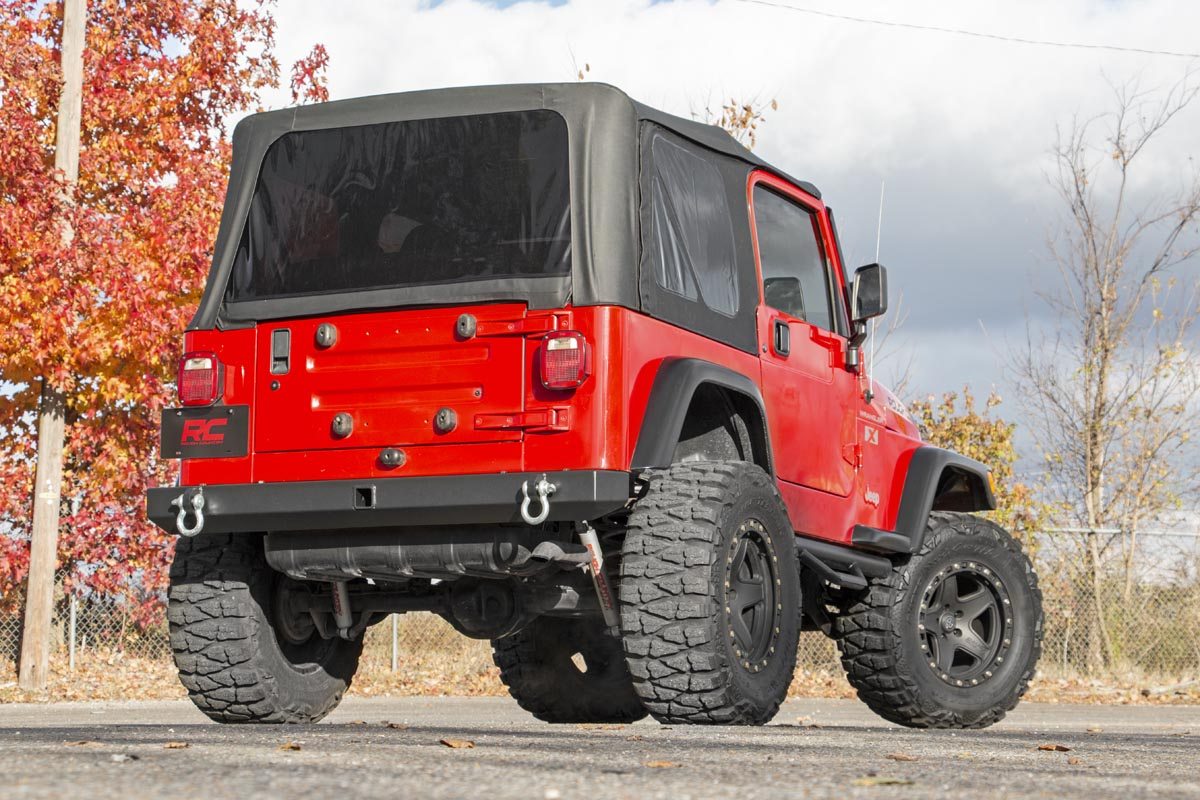 Rear Bumper | Full Width | Jeep Wrangler TJ (97-06)/Wrangler Unlimited (04-06)  | 10591