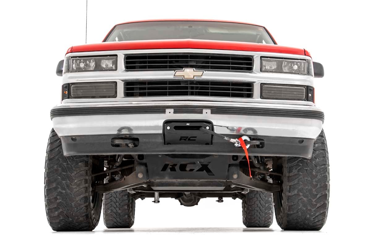 Hidden Winch Mounting Plate | Chevy C1500/K1500 Truck & SUV 4WD (1988-1999) | 11008