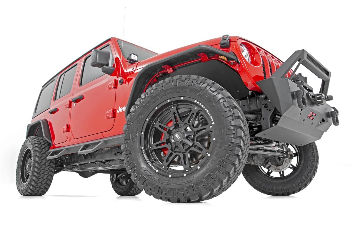 Rough Country 94 Series Wheel | One-Piece | Matte Black | 20x10 | 6x5.5/6x135 | -18mm | 94201012