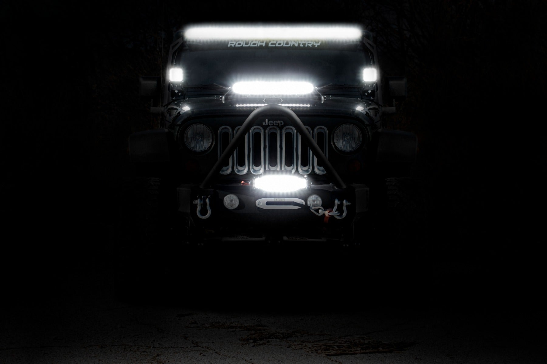 50 Inch Black Series LED Light Bar | Dual Row | 70950BL