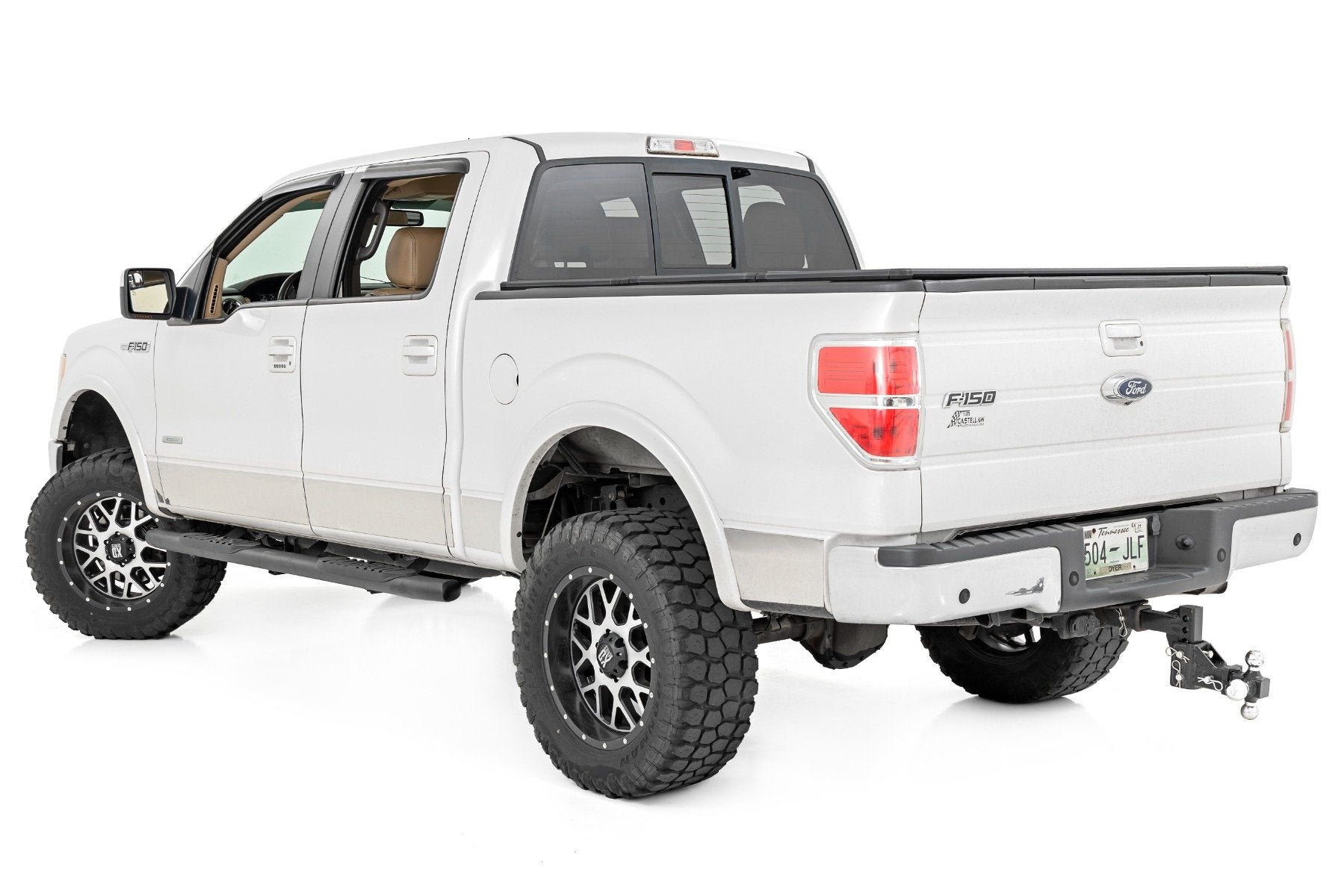 Oval Nerf Step | Crew Cab | Black | Ford F-150 2WD/4WD (2009-2014) | 21007