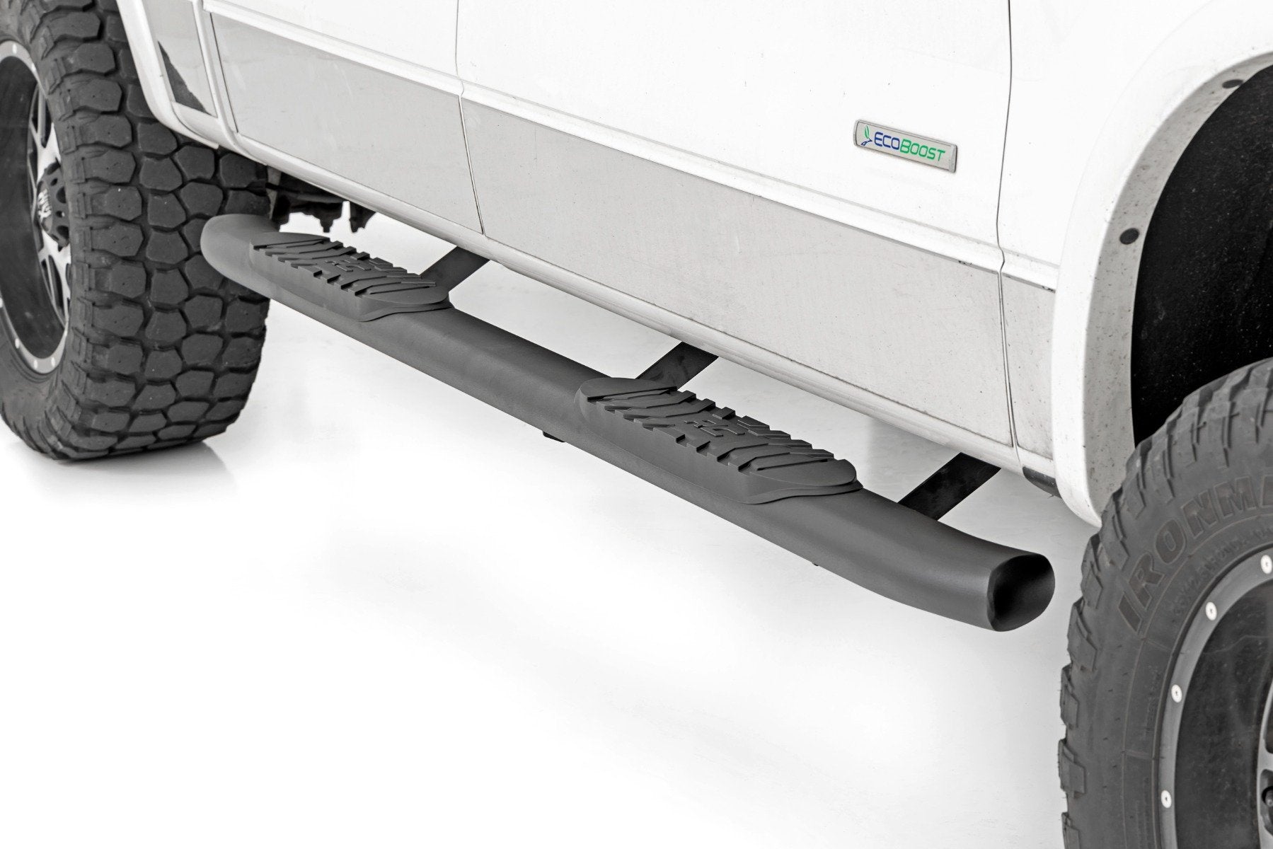 Oval Nerf Step | Crew Cab | Black | Ford F-150 2WD/4WD (2009-2014) | 21007